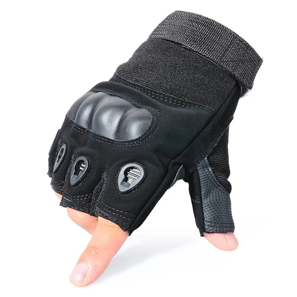 Guantes con protección sin dedos