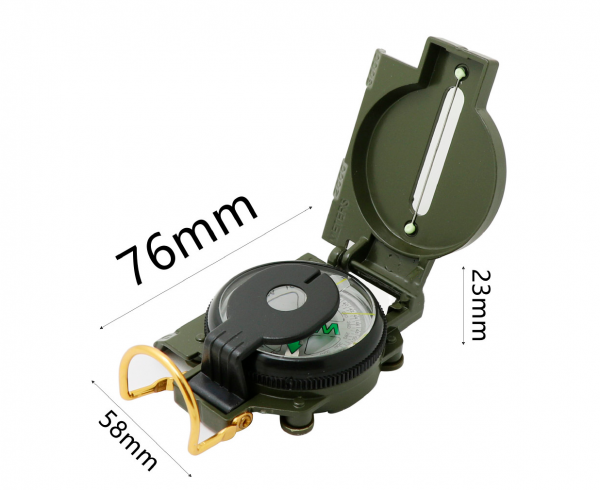 Brújula Marching Lensatic Compass